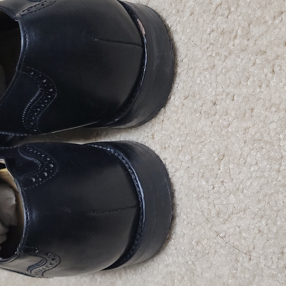 Daniel Cremieux Leather Dress Shoes Mens 9.5 D Oxford Cap Toe Black - Picture 6 of 12